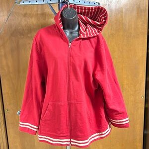 Sag Harbor zip up hoodie, 2x